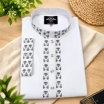 প্রিমিয়াম সাদা ইন্ডিয়ান কটন পাঞ্জাবি